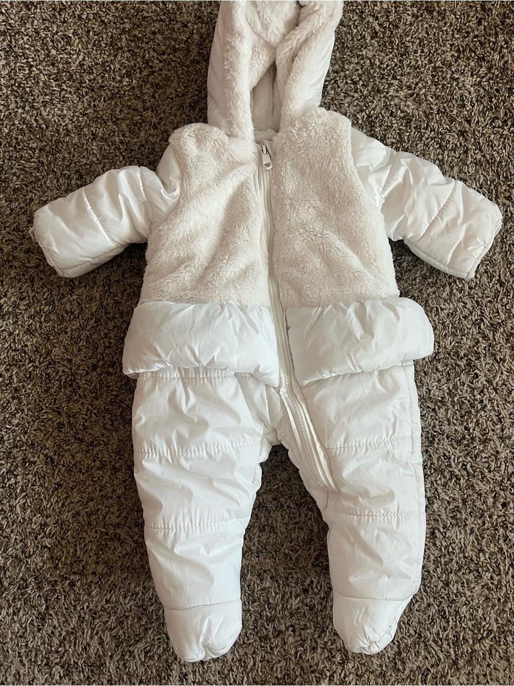 Jessica Simpson Cream White Girls snowsuit